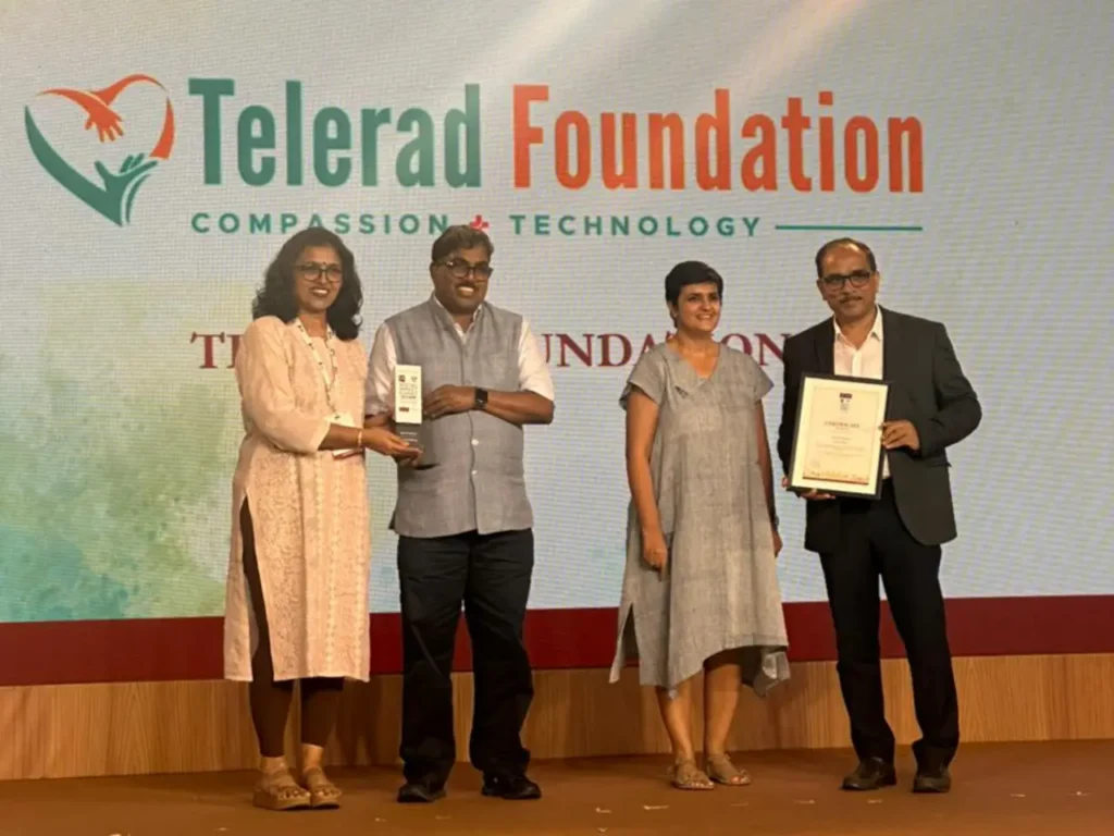 Telerad Foundation Wins Times of India Social Impact Summit 2026 Award for Health & Wellbeing